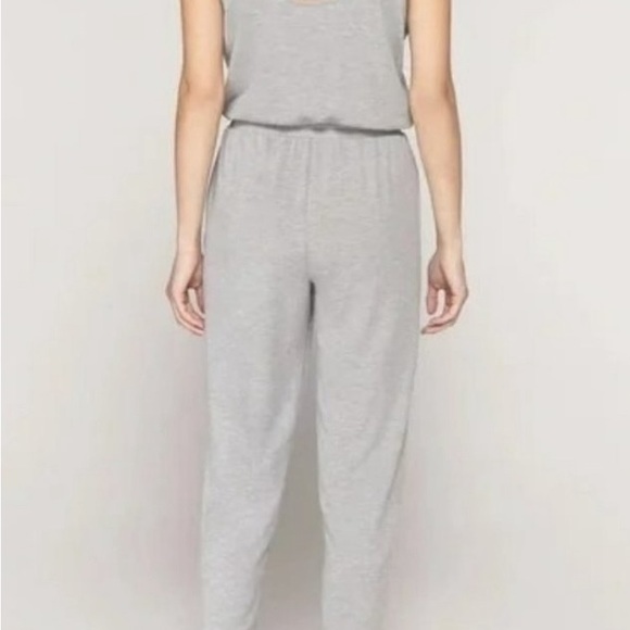 SPIRITUAL GANGSTER POPPY JUMPSUIT X Small Heather Grey - Picture 4 of 12